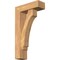 Ekena Millwork Imperial Block Smooth Bracket w/ Offset Brace, Western Red Cedar, 5 1/2"W x 16"D x 28"H BKT0604X16X28IMP05SWR - alternate 1